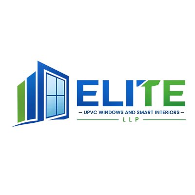 Elite UPVC Windows logo design by Bharathan