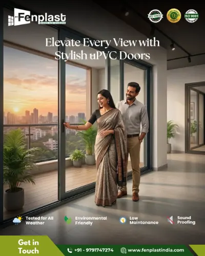 Social media poster designed for Fenplast Doors & Windows by Bharathan.P