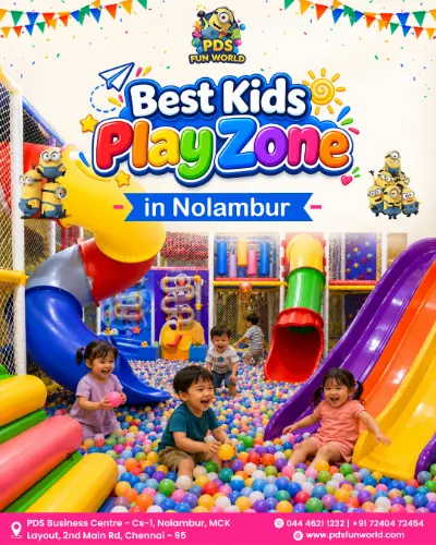 Social media poster designed for PDS Fun World by Bharathan.P