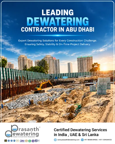 Social media poster designed for Prasanth Dewatering by Bharathan.P